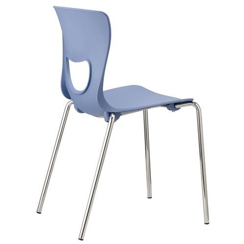 Sedia PLUTO PPL azzurro,