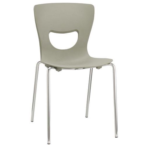 Sedia PLUTO PPL grigio,