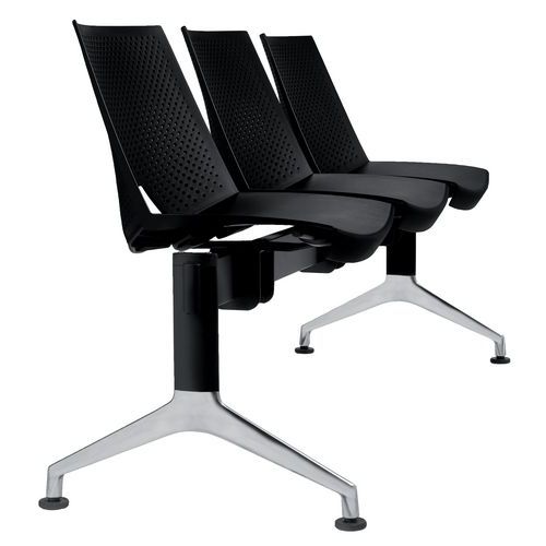 Sedia STRIKE PPL nero 3 POSTI,