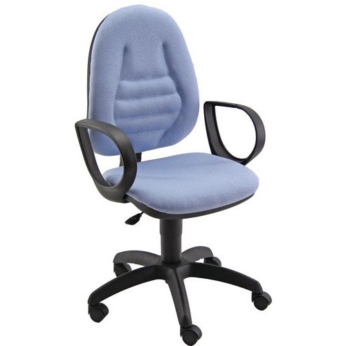 Sedia METIS TARGET NO FLAME blu chiaro bracc.opzionali,