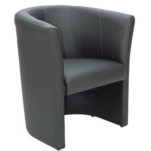 Divano MONIA ECO LEATHER nero,