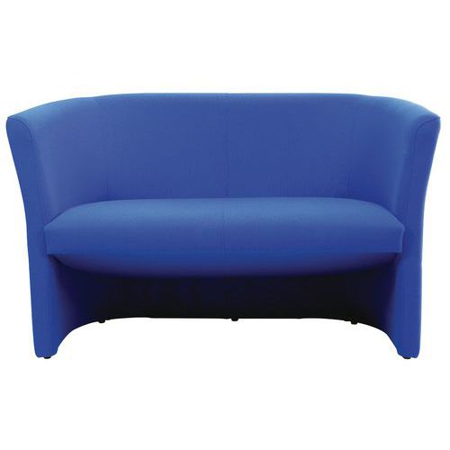 Divano MONIA 2 posti TARGET NO FLAME blu chiaro,