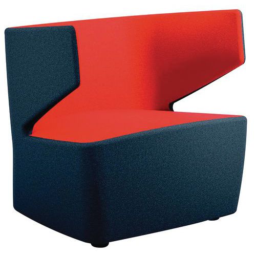 Divano MR JONES IGNIFUGO arancione 1 posto,