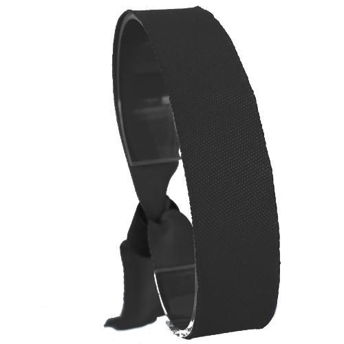 Bracciale identificativo in tessuto - Nero,