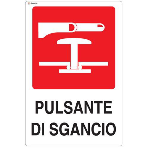 Cartello Aut 050 adesivo 12x18,