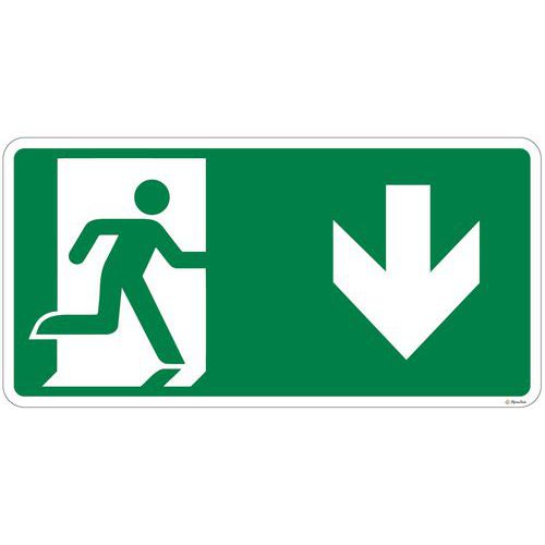 Cartello Aut 057 adesivo,