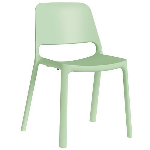 Sedia NUKE PPL verde limone,