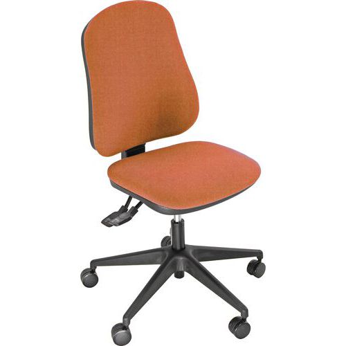 Sedia SIMPLE TARGET NO FLAME arancione bracc.opz synchro,