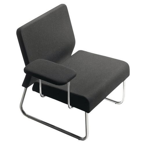 Sedia SLASTIC IGNIFUGO nero modello base,