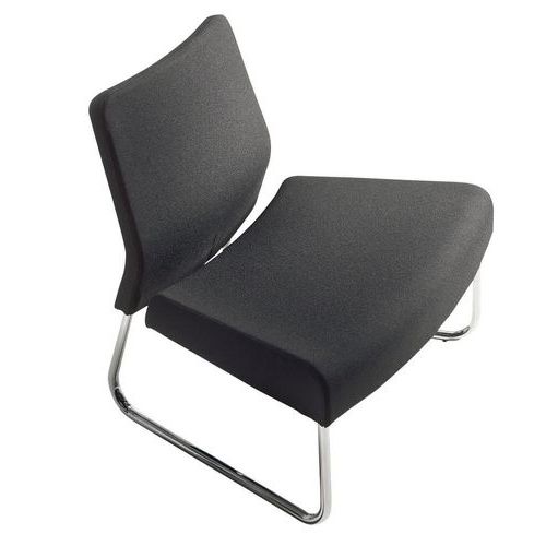 Sedia SLASTIC TARGET NO FLAME nero curva esterna,