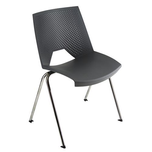 Sedia STRIKE PPL grigio,
