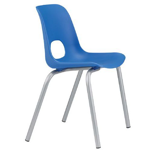 Sedia TEDDY  PPL blu alt. 66 cm,