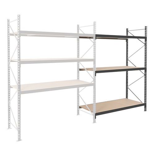 Scaffalatura elem. succ. Rayvol 2000x1800x800 3 liv. truc.,