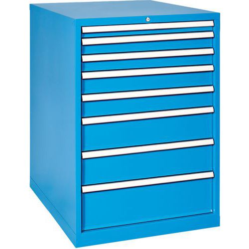 ARMADIO A 8 CASSETTI ESTRAZIO NE PARZIALE,