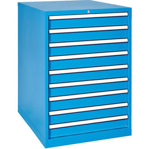 ARMADIO A 9 CASSETTI ESTRAZIO NE PARZIALE,