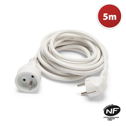 Prolunga 5 m, 16A H05VV-F3G1.5MM2,