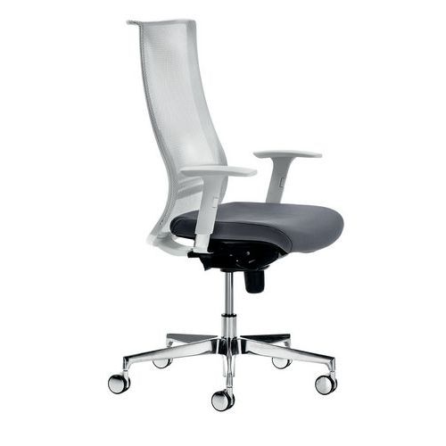 Sedia WING FILI LUCE grigio antrac traslatsedile bracc.opz.,