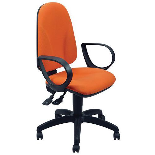 Sedia TEAM TARGET NO FLAME arancione schien sagom bracc.opz,