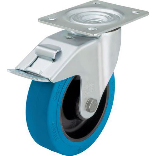 Rotella Girevole Con Piastrina H Tot:150 Cerchiatura,