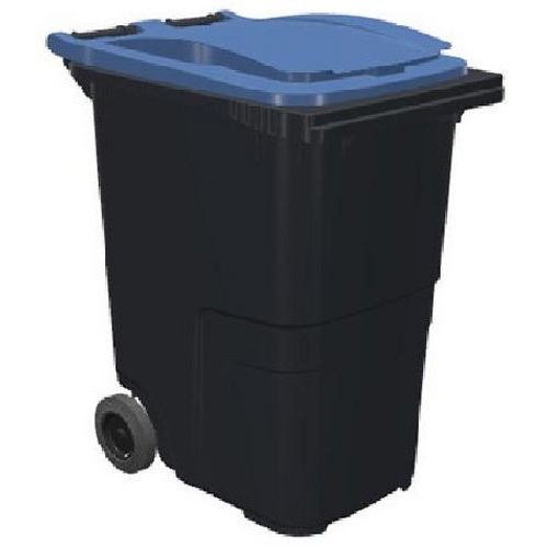 Conten. 360L Grigio/Blu Presa Frontale,