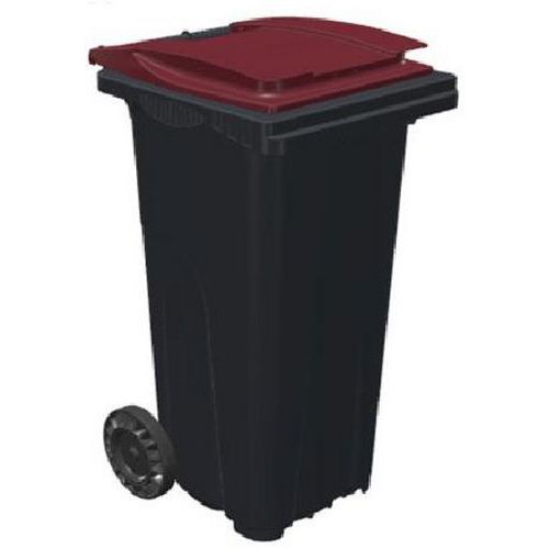 Conten. 120L Grigio/Rosso TAMPA VERMELHA,