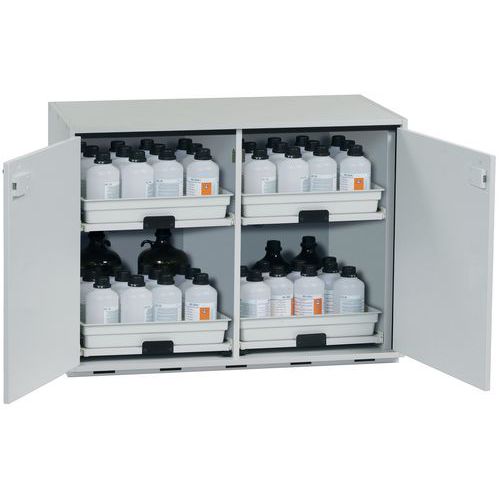 Armario SL-CLASSIC-UB SL.080.110.UB.2T Gris-4 estantes,