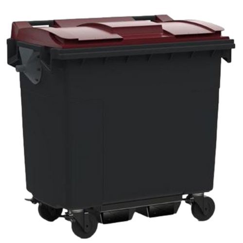 Cassonetto 770L Coperch Rosso Passag Forca+Ri nforzo Fondo,