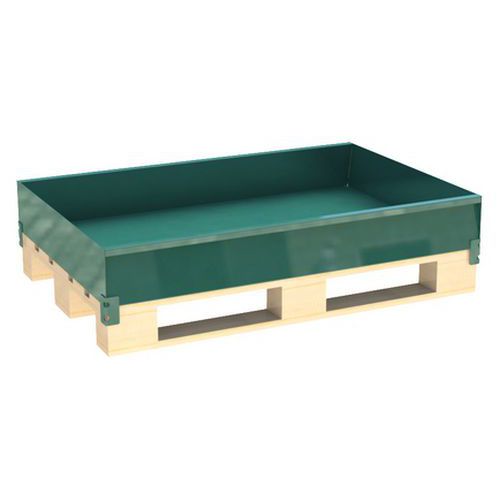 Vasca di raccolta su pallet 1200x800 - Vernice,