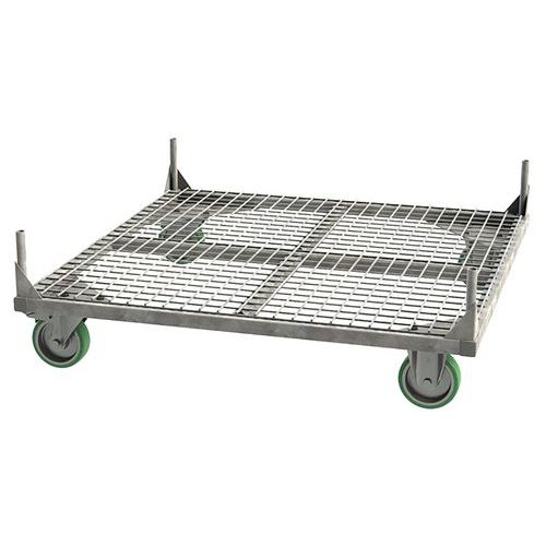 Supporto Big Bag Light su base carrellata a griglia - Sameto,