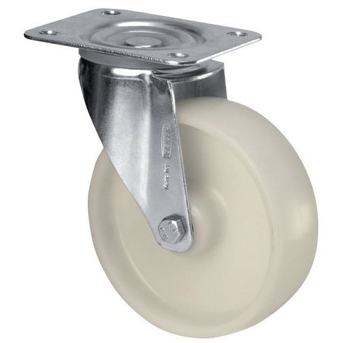 Ruota Girevole Con Base H :158, cerchiatura,