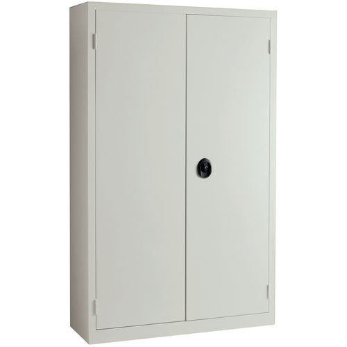 Armadio con porte a battenti Grigio Larg. 100 x Alt. 198,