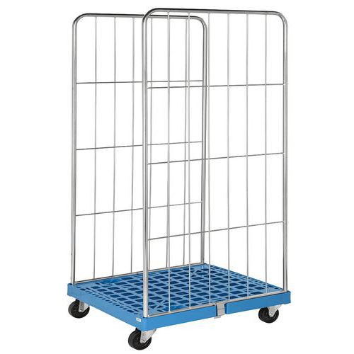 Roll-container 2 sponde altezza 1520 mm - Portata 400 kg,