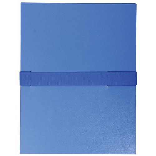 3 lem. estend. balacron senza lem. cinturino in velcro 24 x 32 cm blu,