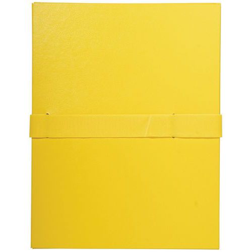 3 lem. estend. balacron senza lem. cinturino in velcro 24 x 32 cm giallo,