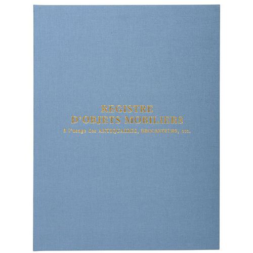 Registro 32 x 24 cm Specifico Rigattieri e antiquari 100 pag.,