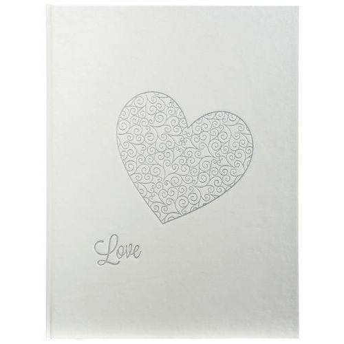 Libro degli ospiti 100 pagine bianche Harmony - 27 x 22 cm verticale,