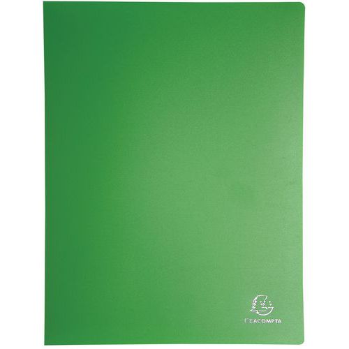 Portalist. PP op. tas. crystal 80 facciate A4 col. assortito,