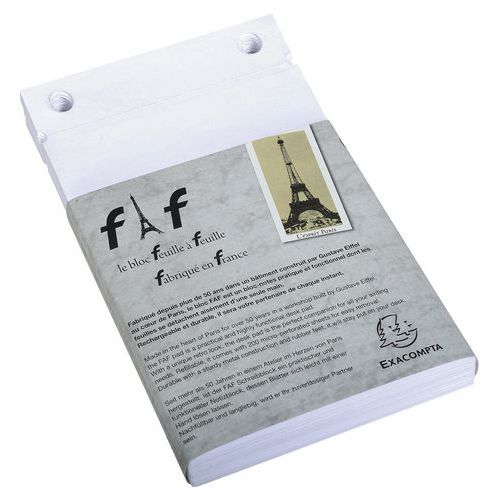 Confezione da 5 ricariche a foglio singolo 16 x 10 cm N. 2 tinta unita,