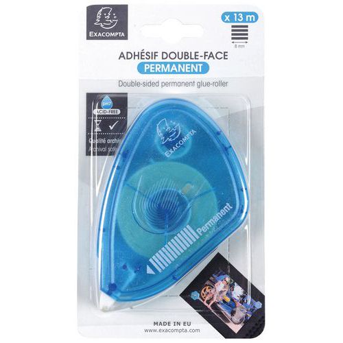 Dispenser di adesivo permanente double face 13 m,