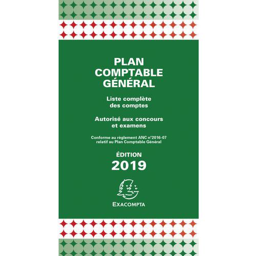 Piano generale dei conti con copertina in plastica 17,5 x 9 cm,