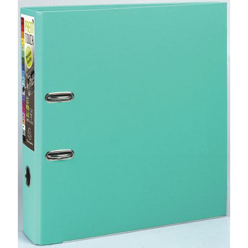 Racc. Prem'Touch int. ed est. in PP Retro da 80 mm A4 Verde chiaro,