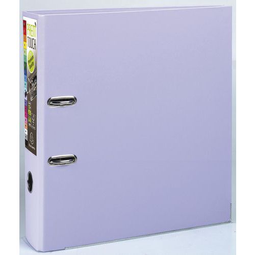 Racc. Prem'Touch int. ed est. in PP Retro da 80 mm A4 maxi Lilla,