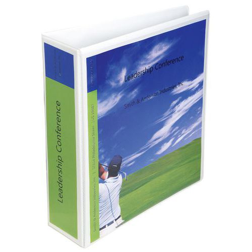 Raccoglitore a leva foderato in PP Krea cover retro da 80 mm - A4,