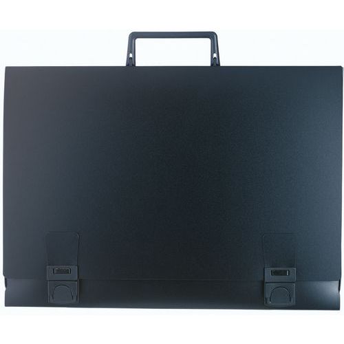 Valigetta per arti grafiche con manico Retro da 28 mm,