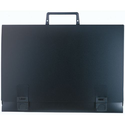 Valigetta per arti grafiche con manico Retro da 26 mm,