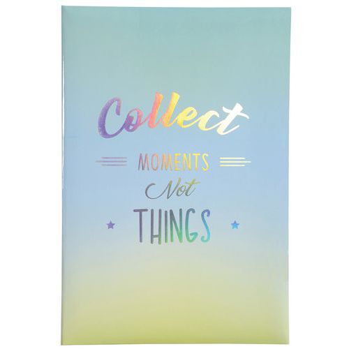 Album foto con bust. 300 foto 10 x 15 cm CANDY BLUE 22,5 x 32,5 cm,