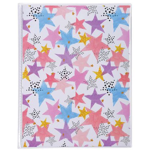 Album foto con bust. fless. 24 foto 11 x 15 cm col. assort.,