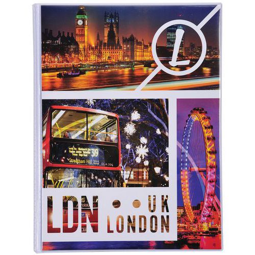 Album foto con bust. fless. 64 foto 10 x 15 cm col. assort.,