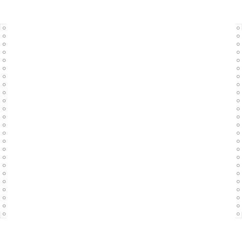 2.000 fogli elenco bian 380 x 12, 1 copia, Bande Caroll stacc.,