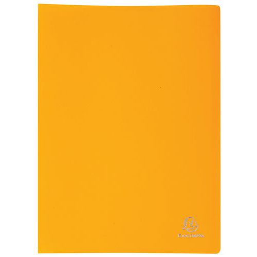 Portalistini in PP flessibile opaco 200 facciate - A4 giallo,